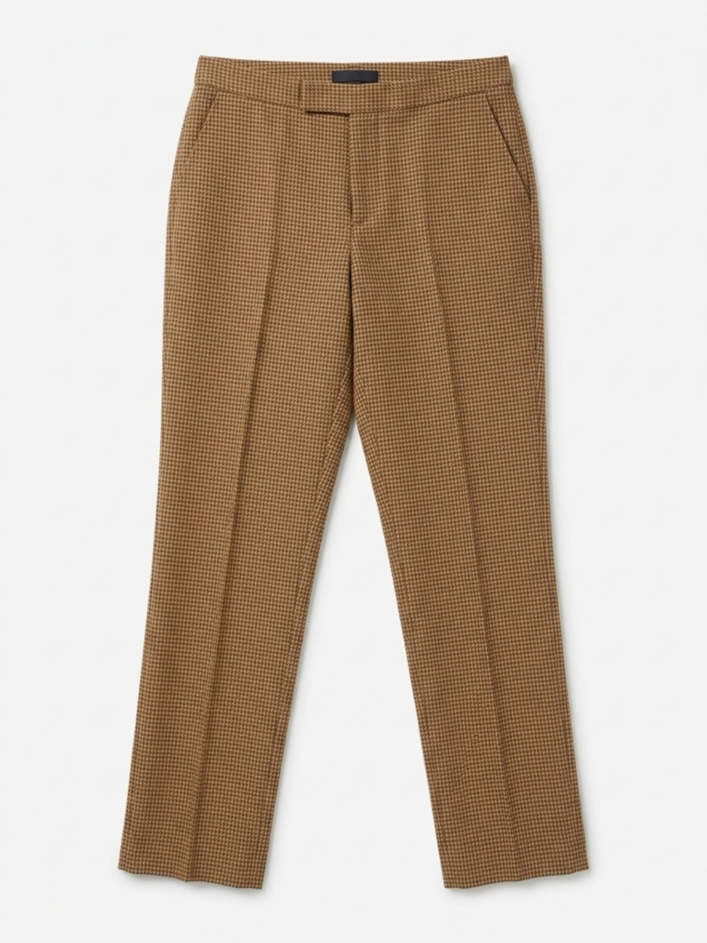 Ralph Lauren Houndstooth Wool Blend Straight Leg Dress Pants Size 8 - Picture 2 of 6
